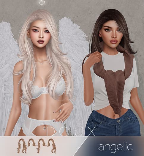 Скриншот мода Прическа Angelic Hairstyle